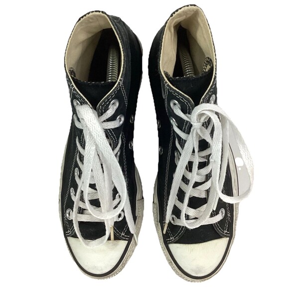 Converse Chuck Taylor All Star High Men's Sz 6/Women's Sz 8 Black Sneakers M1960 - Picture 4 of 11
